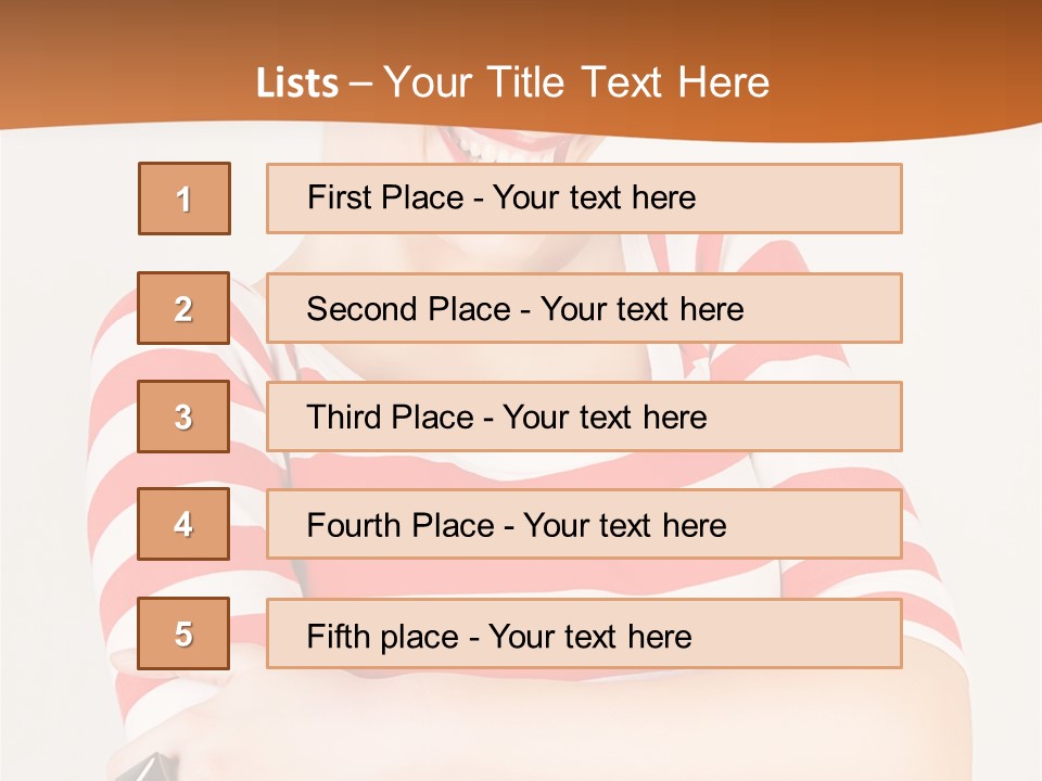 Stars T Shirt Haircut PowerPoint Template