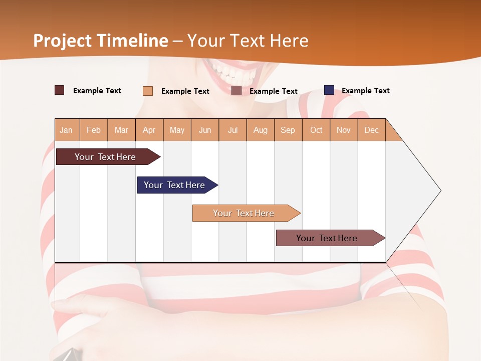 Stars T Shirt Haircut PowerPoint Template