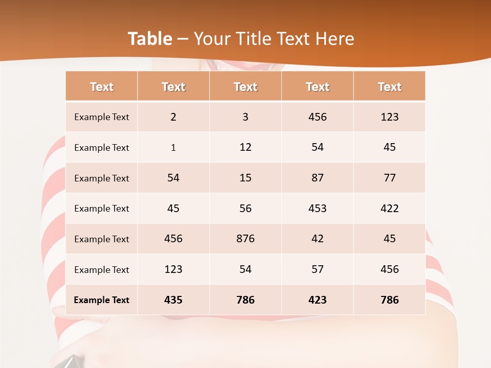 Stars T Shirt Haircut PowerPoint Template