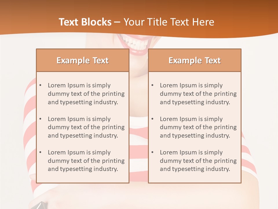 Stars T Shirt Haircut PowerPoint Template