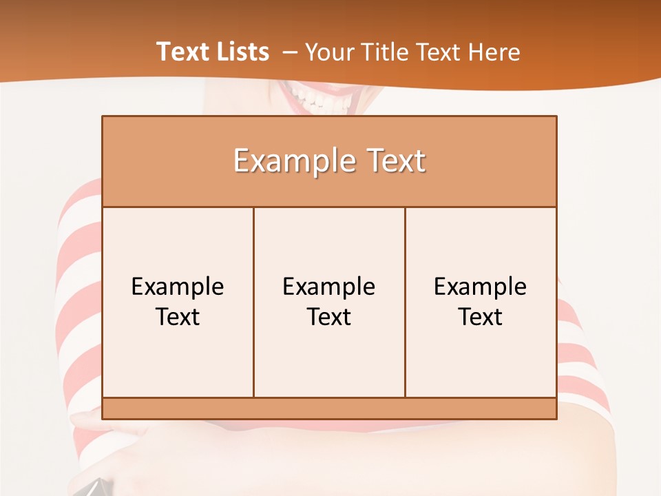 Stars T Shirt Haircut PowerPoint Template