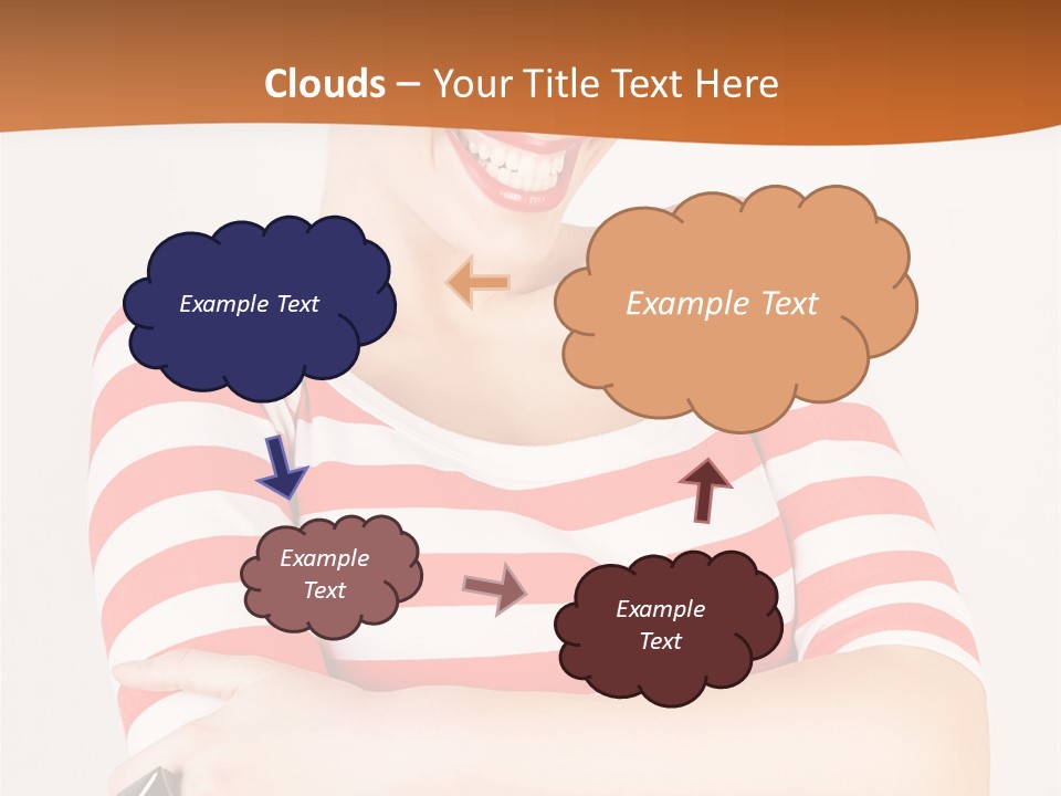 Stars T Shirt Haircut PowerPoint Template