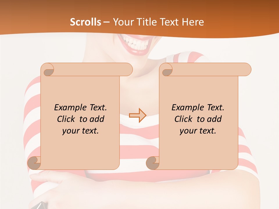 Stars T Shirt Haircut PowerPoint Template