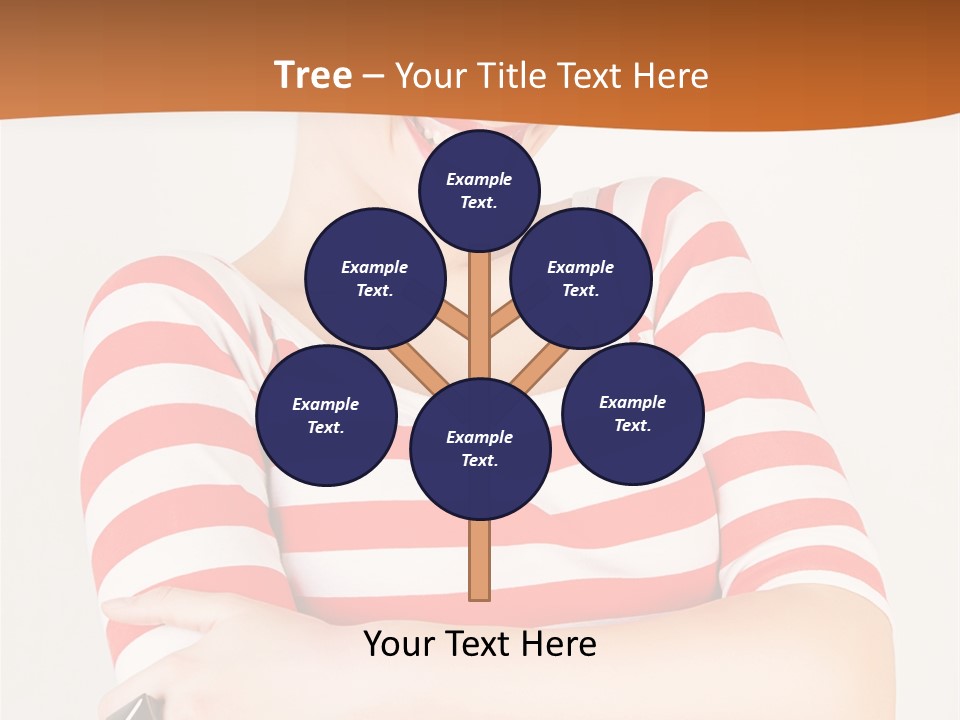 Stars T Shirt Haircut PowerPoint Template