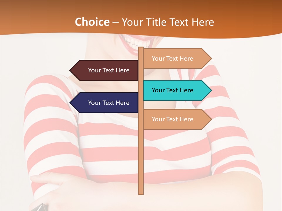 Stars T Shirt Haircut PowerPoint Template