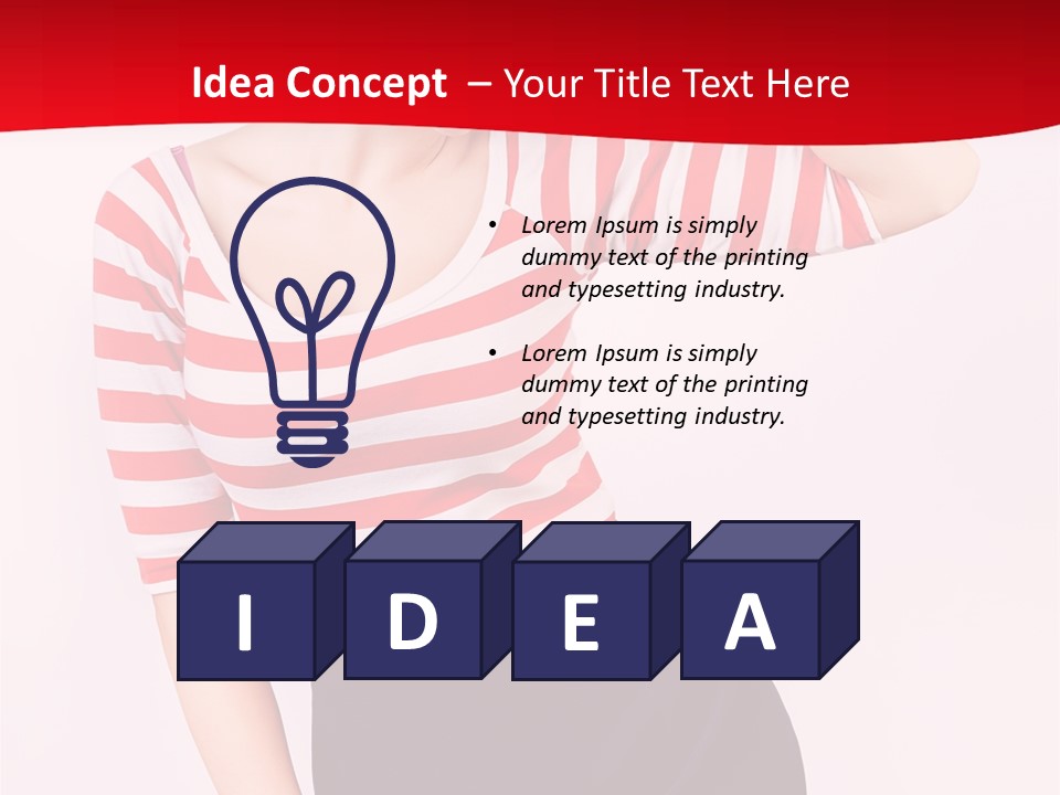 Enjoyment Eye Real PowerPoint Template