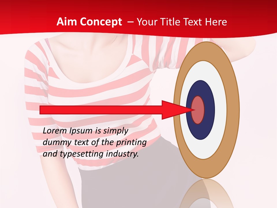 Enjoyment Eye Real PowerPoint Template