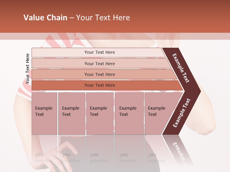 Posing Energetic Y PowerPoint Template