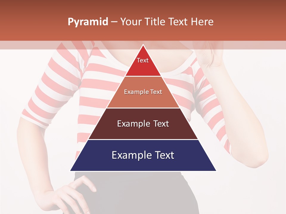 Posing Energetic Y PowerPoint Template