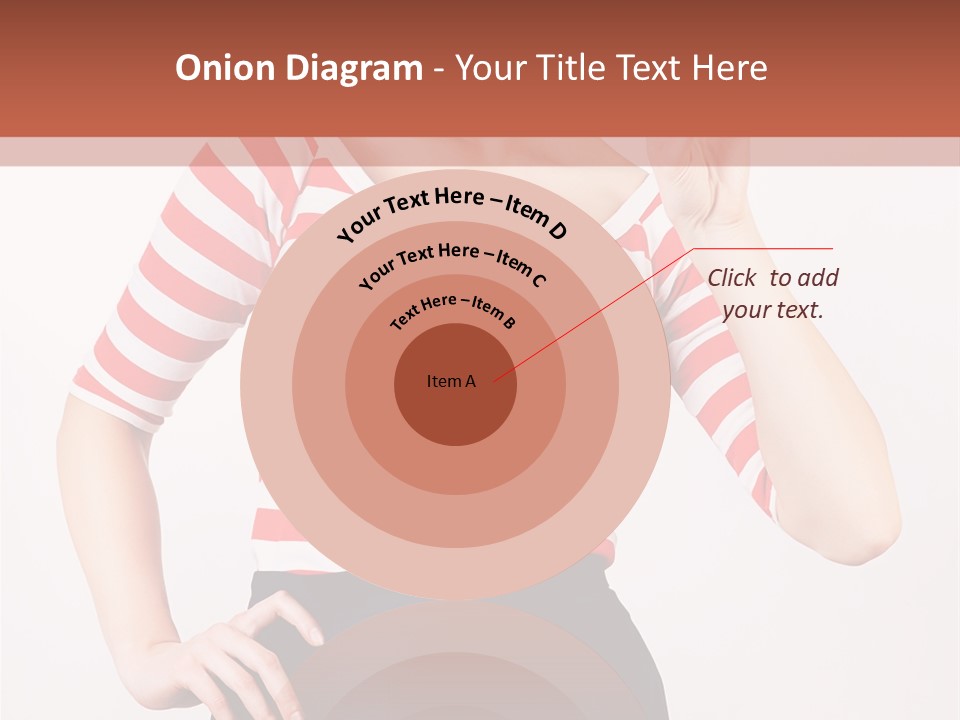 Posing Energetic Y PowerPoint Template