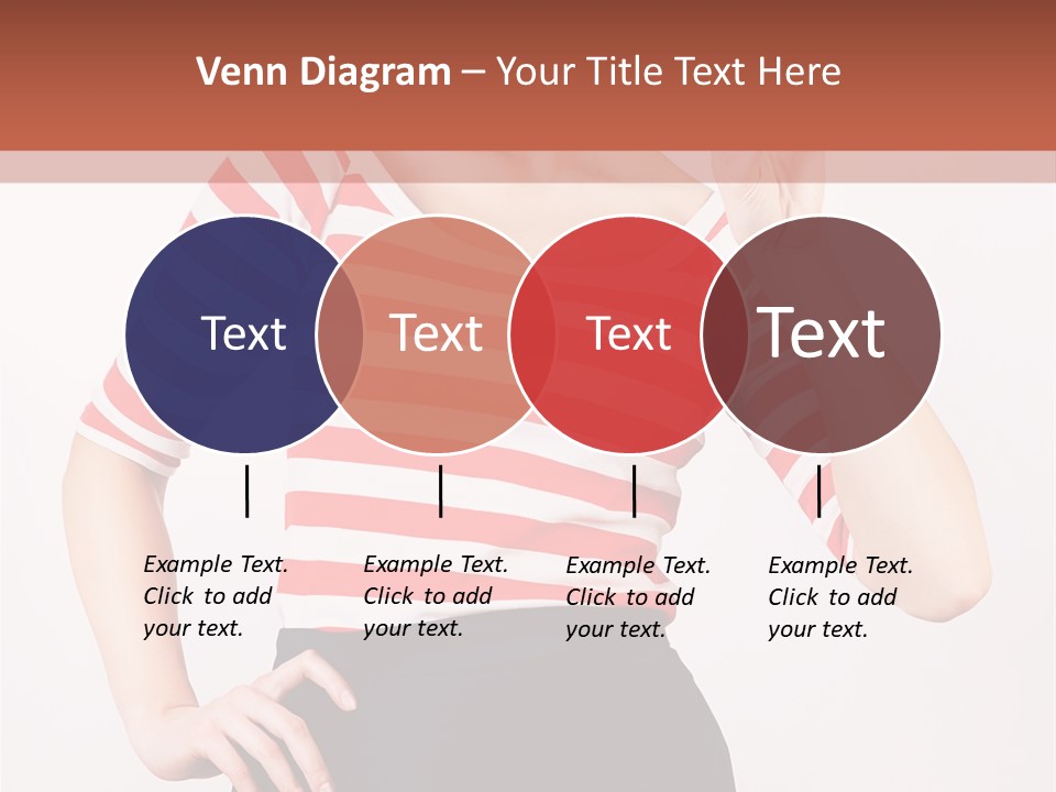 Posing Energetic Y PowerPoint Template