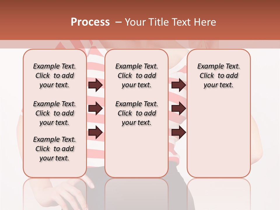 Posing Energetic Y PowerPoint Template