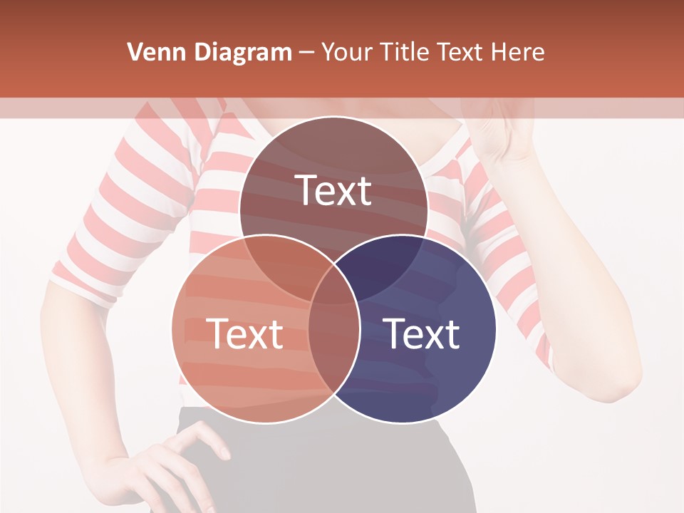 Posing Energetic Y PowerPoint Template