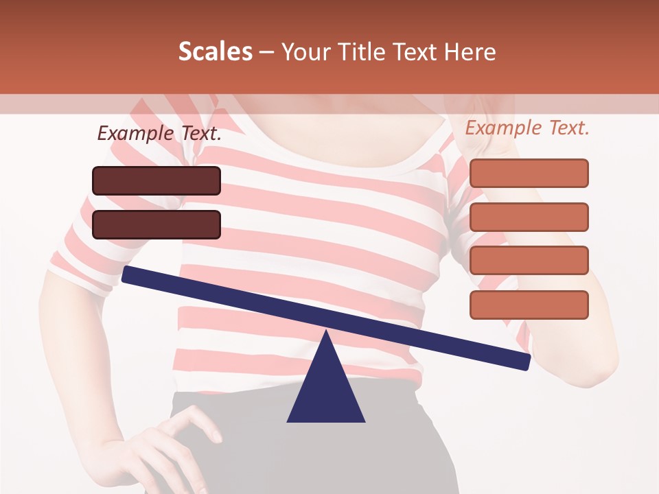 Posing Energetic Y PowerPoint Template