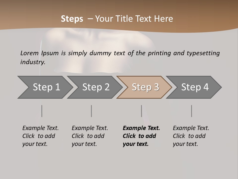 Magenta Dark Portrait PowerPoint Template