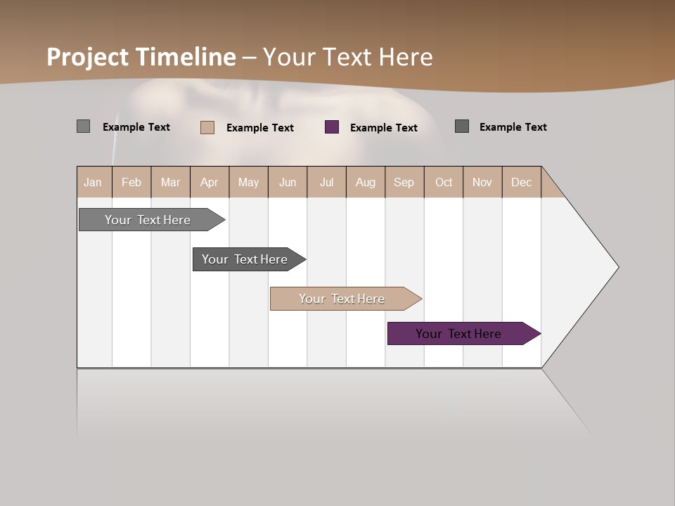 Magenta Dark Portrait PowerPoint Template