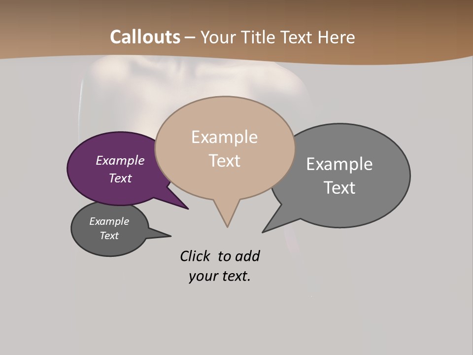 Magenta Dark Portrait PowerPoint Template
