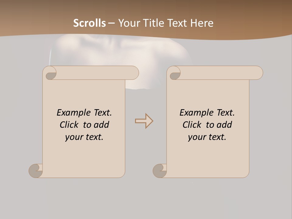 Magenta Dark Portrait PowerPoint Template