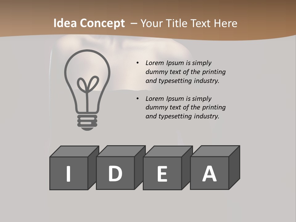 Magenta Dark Portrait PowerPoint Template