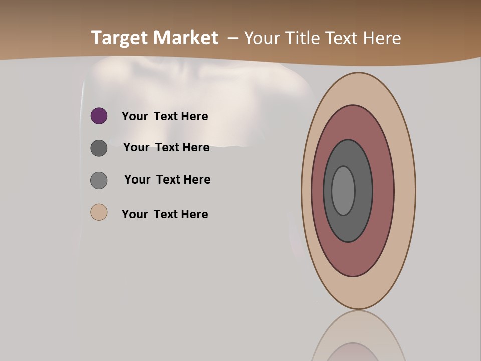 Magenta Dark Portrait PowerPoint Template