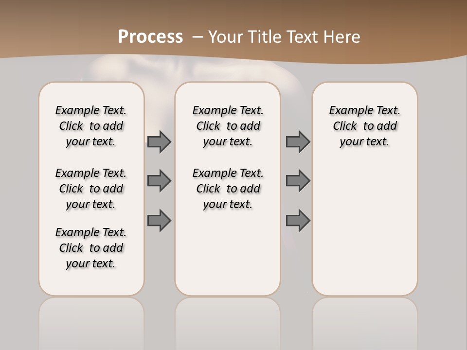 Magenta Dark Portrait PowerPoint Template