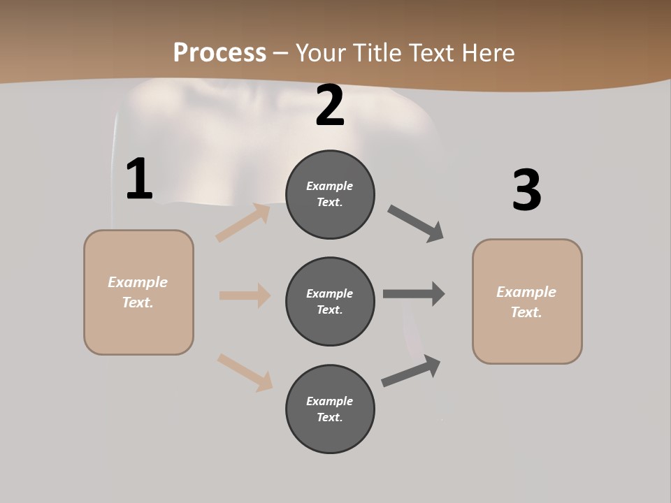 Magenta Dark Portrait PowerPoint Template
