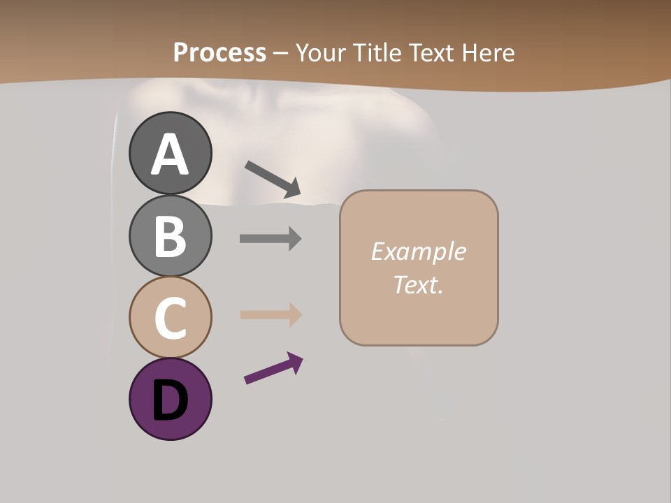 Magenta Dark Portrait PowerPoint Template