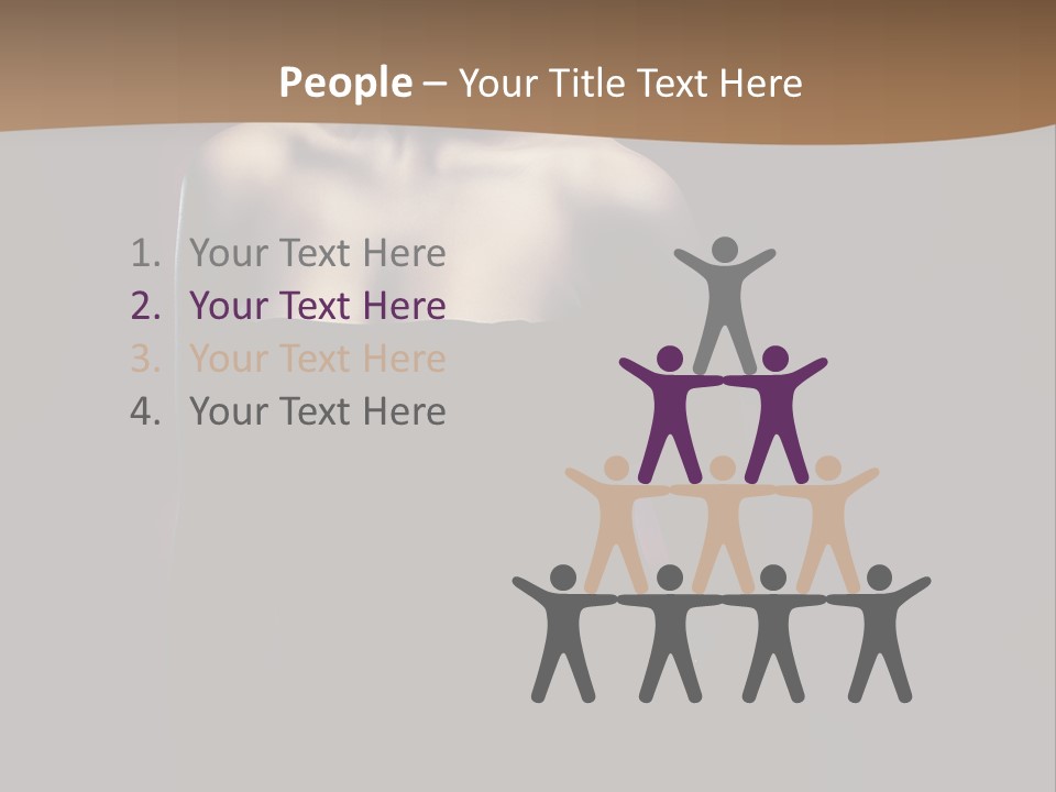 Magenta Dark Portrait PowerPoint Template