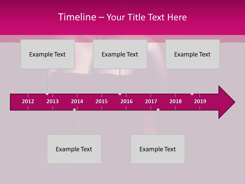 Caucasian Black Mouth PowerPoint Template