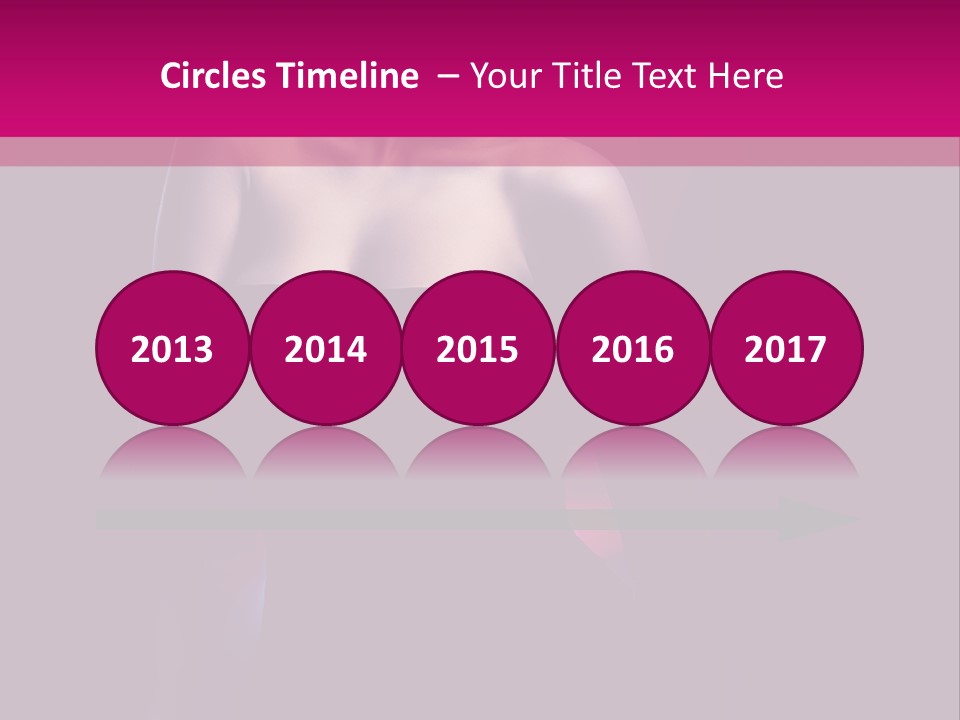 Caucasian Black Mouth PowerPoint Template