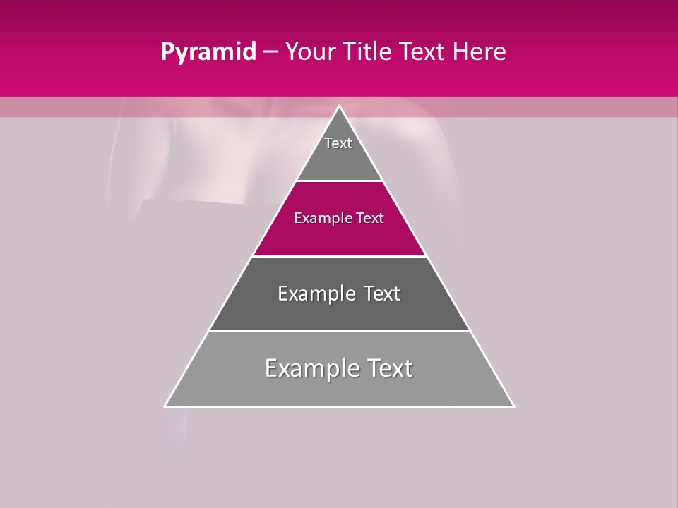 Caucasian Black Mouth PowerPoint Template