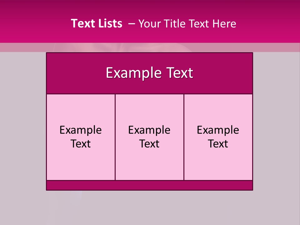 Caucasian Black Mouth PowerPoint Template
