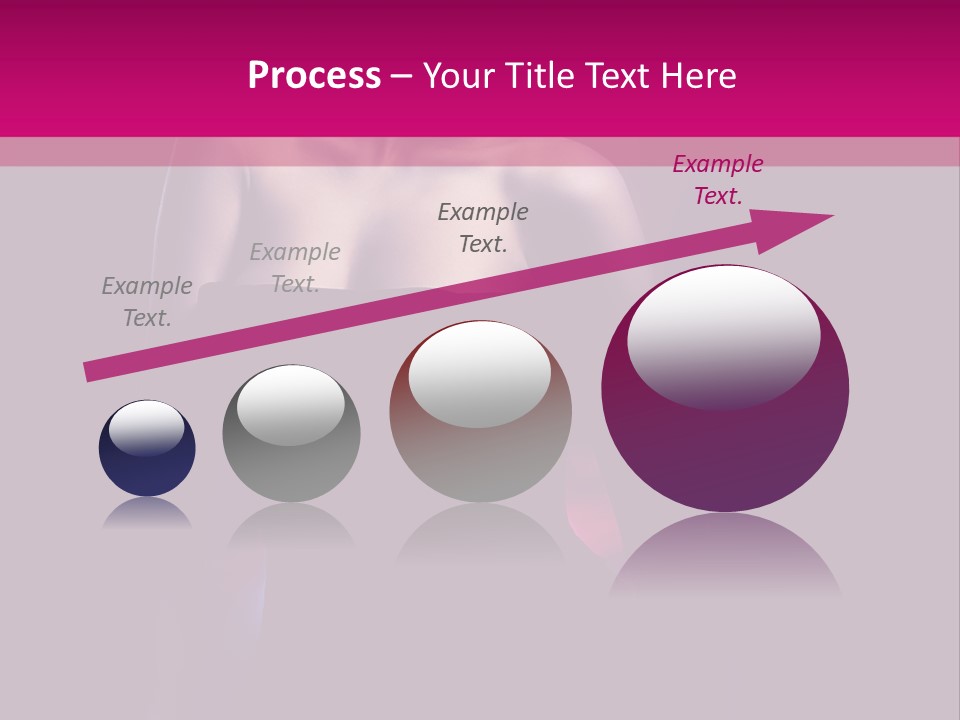 Caucasian Black Mouth PowerPoint Template