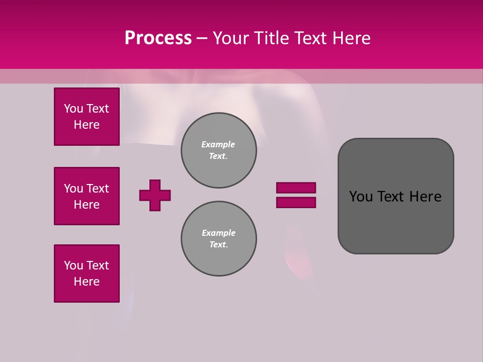 Caucasian Black Mouth PowerPoint Template