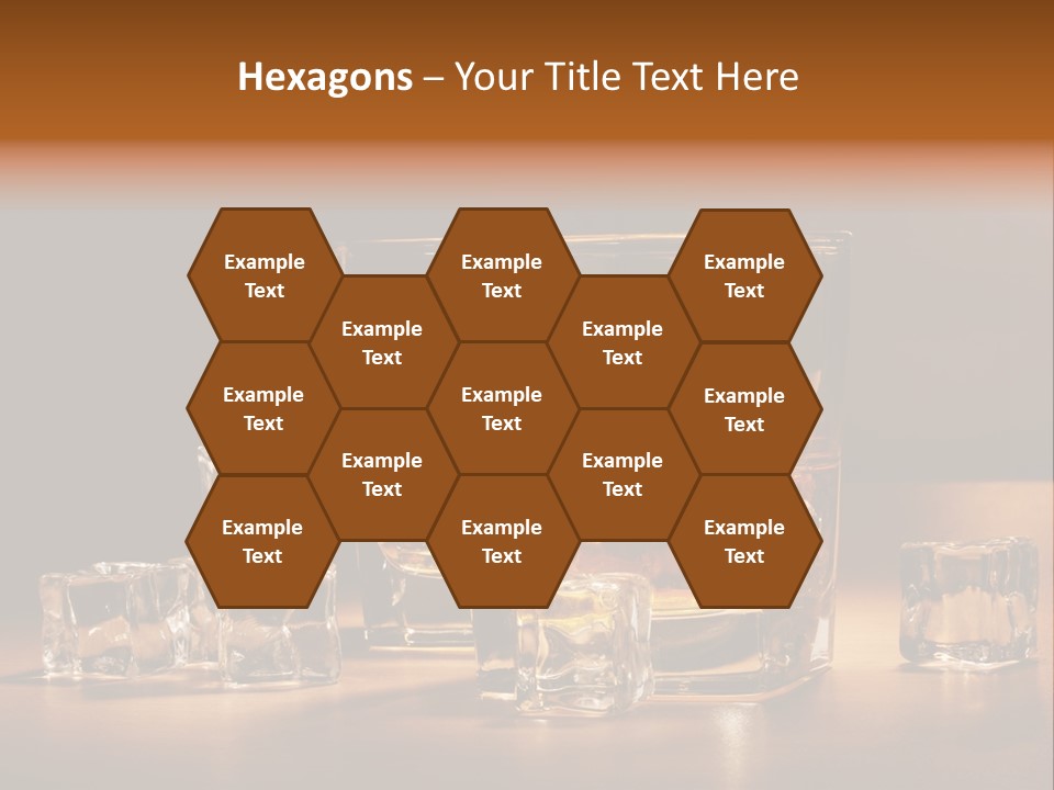 Highball Scotch Background PowerPoint Template