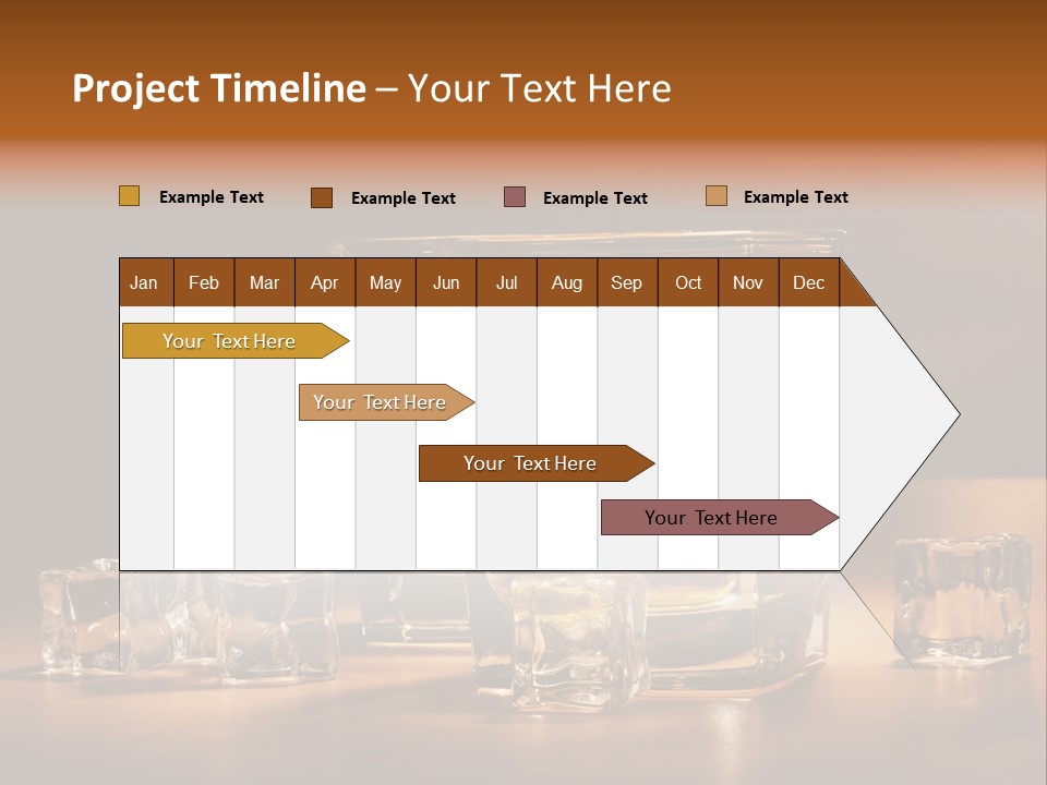 Highball Scotch Background PowerPoint Template