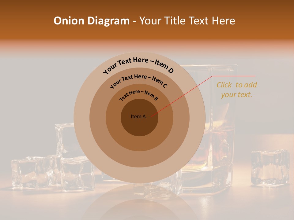 Highball Scotch Background PowerPoint Template