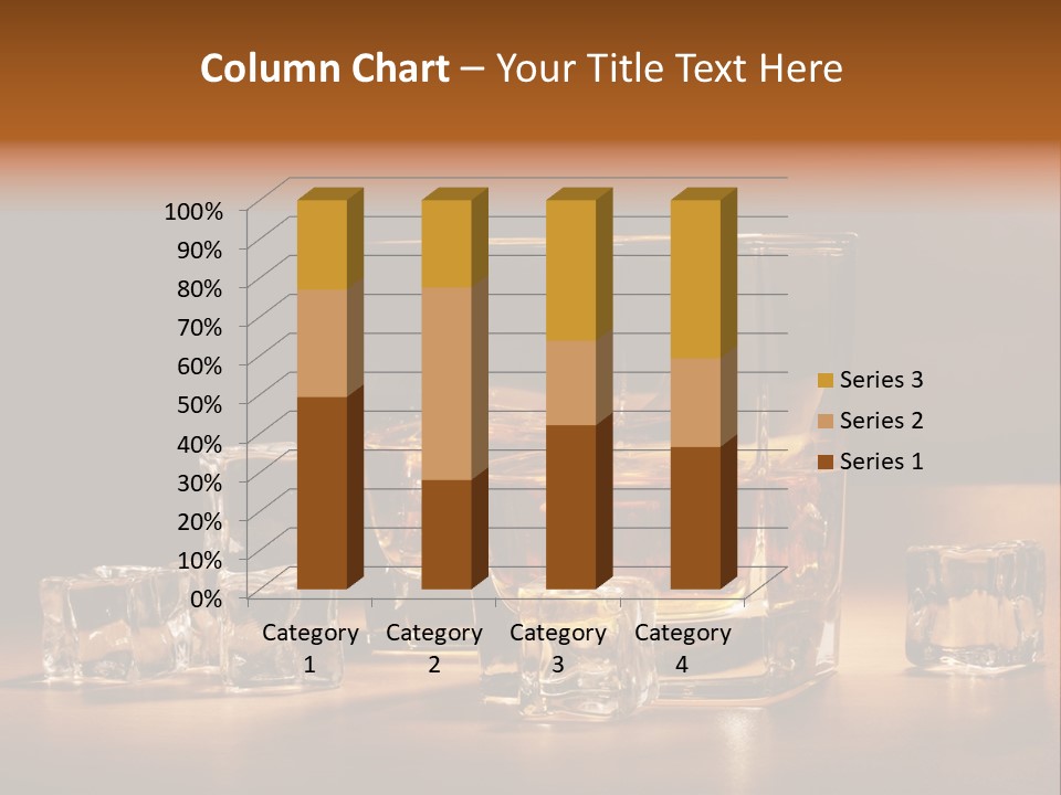 Highball Scotch Background PowerPoint Template