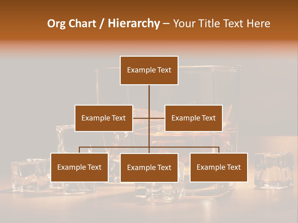 Highball Scotch Background PowerPoint Template