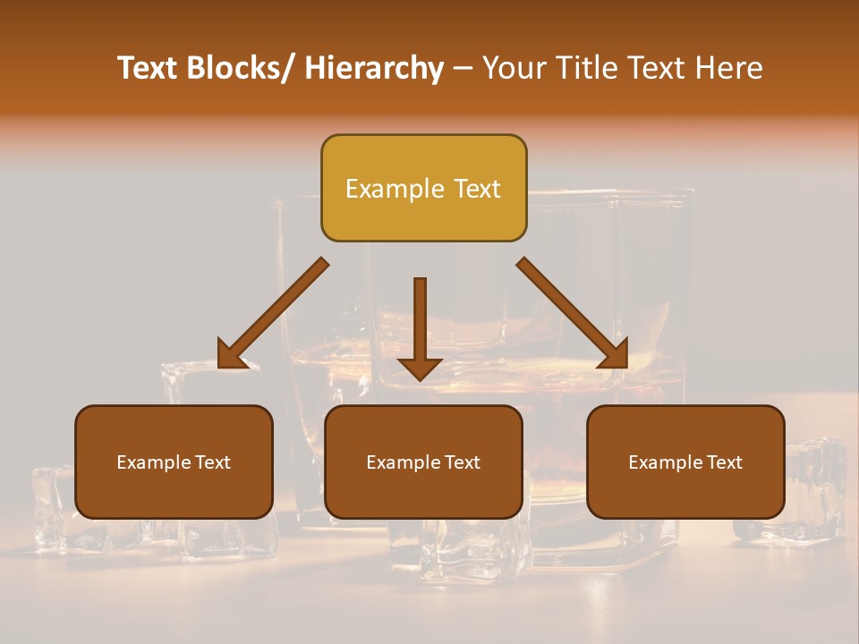 Highball Scotch Background PowerPoint Template