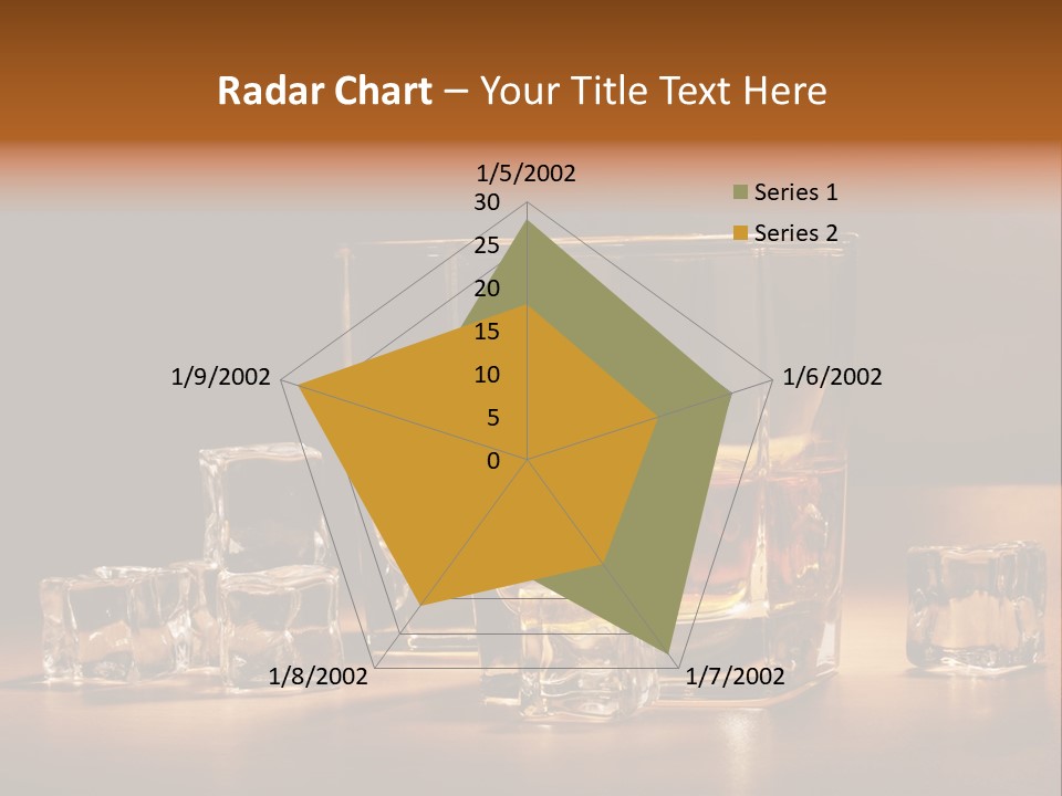 Highball Scotch Background PowerPoint Template