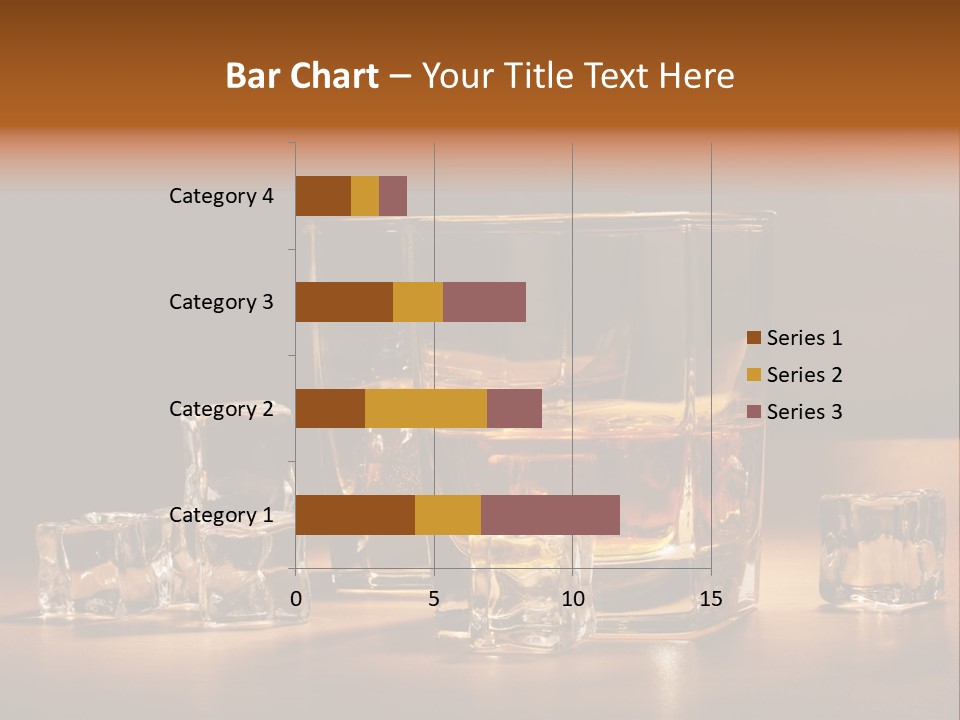 Highball Scotch Background PowerPoint Template