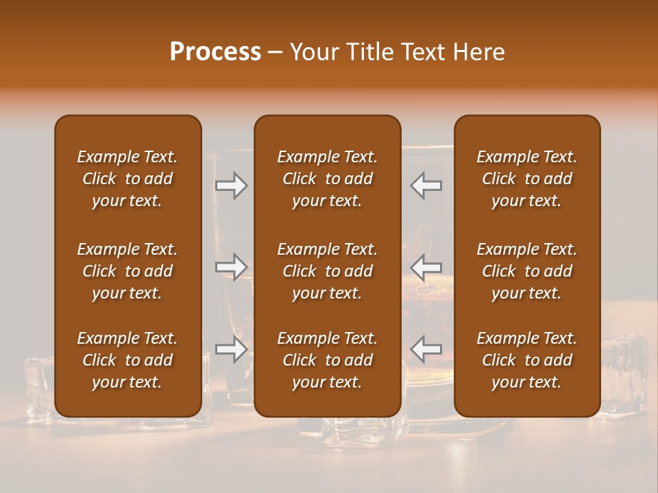 Highball Scotch Background PowerPoint Template