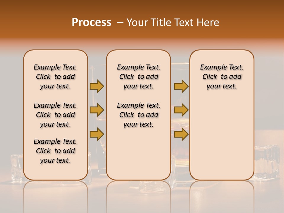 Highball Scotch Background PowerPoint Template