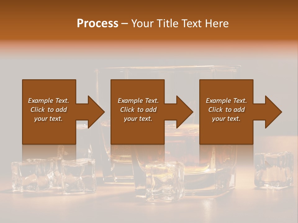 Highball Scotch Background PowerPoint Template