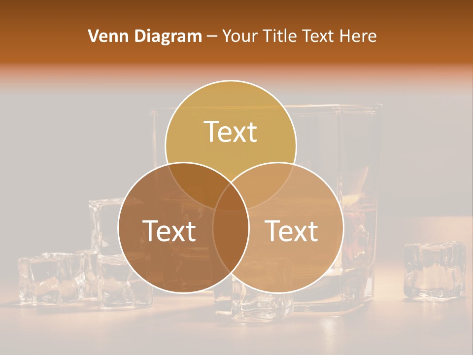 Highball Scotch Background PowerPoint Template