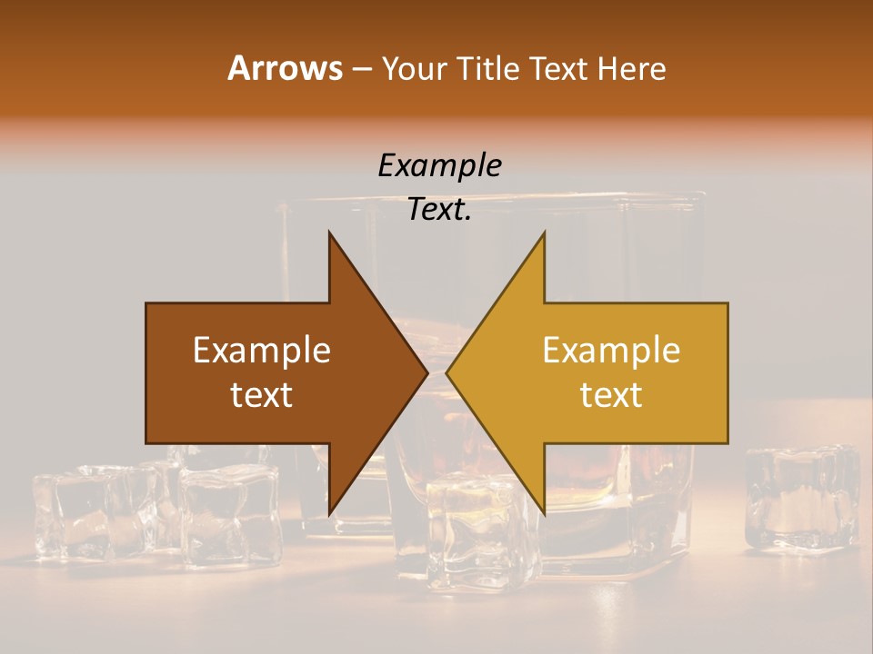 Highball Scotch Background PowerPoint Template