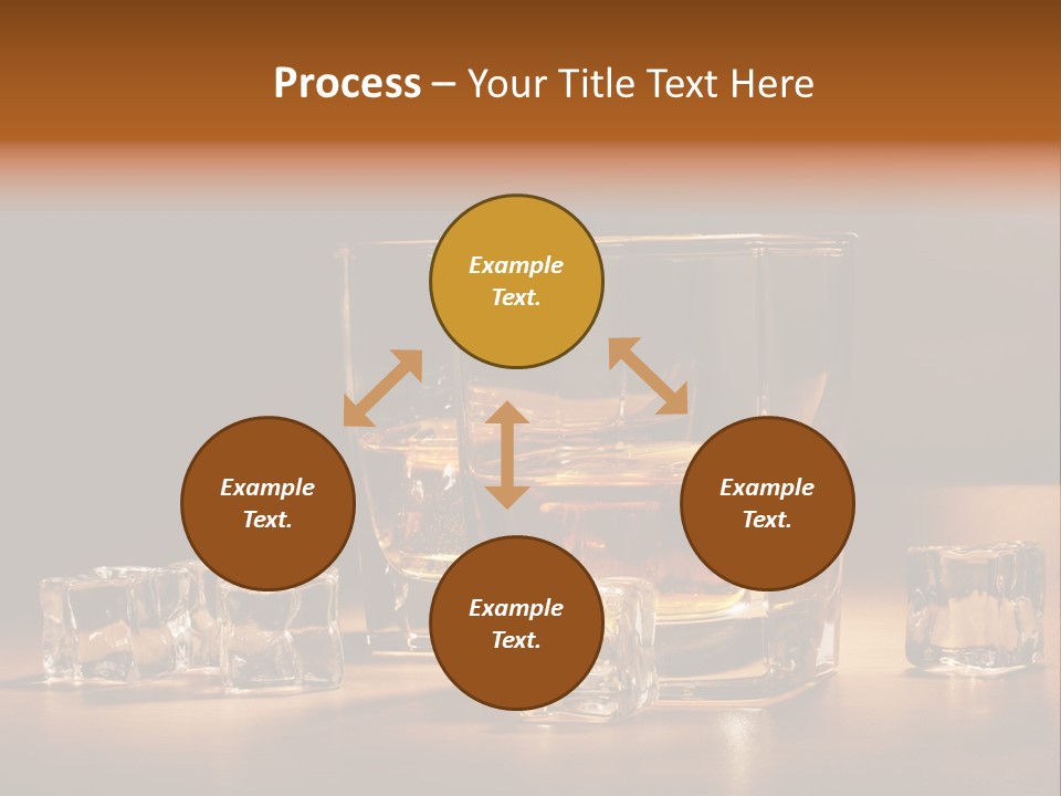 Highball Scotch Background PowerPoint Template