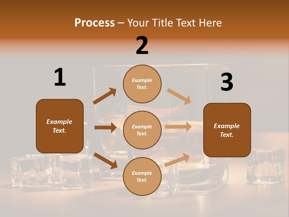 Highball Scotch Background PowerPoint Template