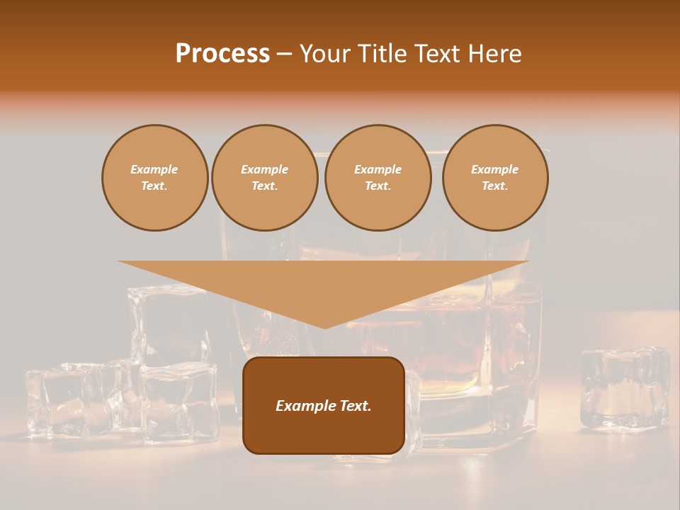 Highball Scotch Background PowerPoint Template